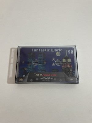 1x Basf Chrome Super 90 - Fantastic World - Rare - Audio Kassette - Tape