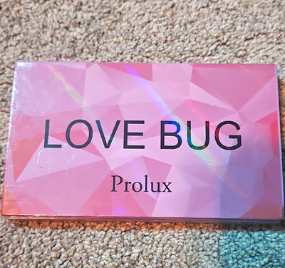 Prolux Love Bug 16 Shade Eyeshadow Palette Matte/Shimmer/Glitter 0.56oz