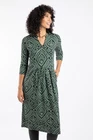 Weird Fish Isolde Printed Jersey Midi Dress
