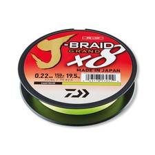 Daiwa J-Braid Grand x8E (Chartreuse) / 135 m