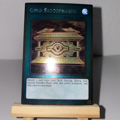 YuGiOh! Gold Sarcophagus | Platinum Rare | Noble Knights of the Round Table NKRT