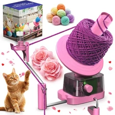 Yarn Winder | Electric Yarn Ball Winder, 13oz Dual Strong Tension Knit Spinne...