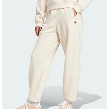 ADIDAS Essentials Fleece Jogger Sweatpants Wonder White Ivory XS