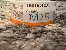 MEMOREX Printable DVD+R 20 Pack 16X 4.7GB 120...