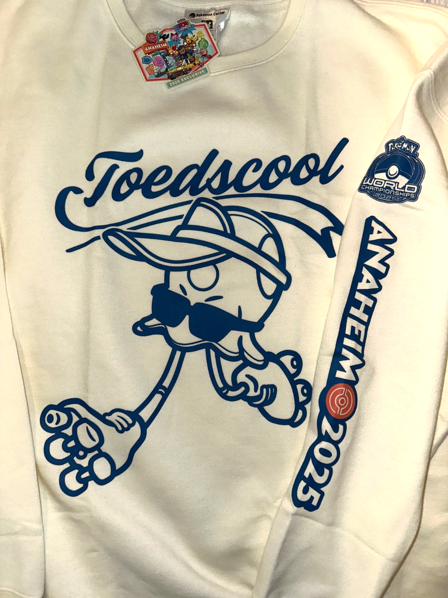 ADULT XL Toedscool Crewneck Sweatshirt Pokemon World