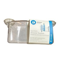 iDesign Power Lock Suction Shower Basket 12  X 4.25  X 5  Model 52420 New