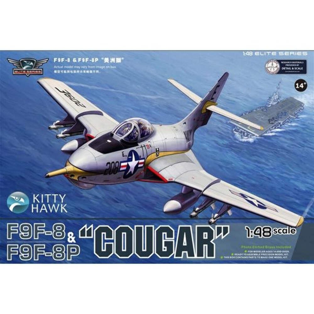 Kitty Hawk 80127 1/48 F9F-8/F9F-8P COUGAR
