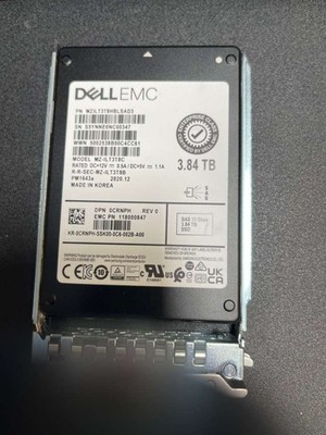 CRNPH DELL 3.84TB Samsung PM1643a SAS 12GBPS RI 2.5'' SSD MZ-ILT3T8C 0CRNPH