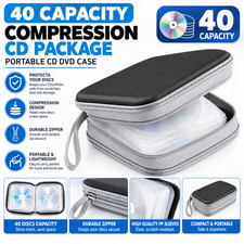 Cd Dvd Case Portable Holder Large Storage Disc Wallet Bag For Car Home Travel Cd Dvd Case Portable Holder Large Storage Disc Wallet Bag For Car Home Travel