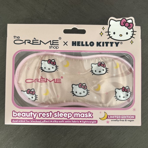 Creme Shop x Hello Kitty Pink Ombre Beauty Travel Case Sleep mask and Sheet mask - Picture 5 of 11