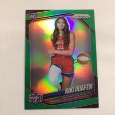 2025 Panini WNBA Kiki Iriafen #149 Green Prizm