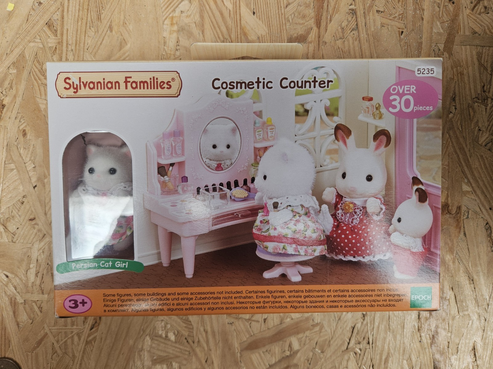 Sylvanian Families Cosmetic Counter 5235 Rare Discontinued Boxed