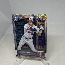 Walker Jenkins 2025 Bowman Chrome Mega Box Mojo Refractor #BCP-1 Twins