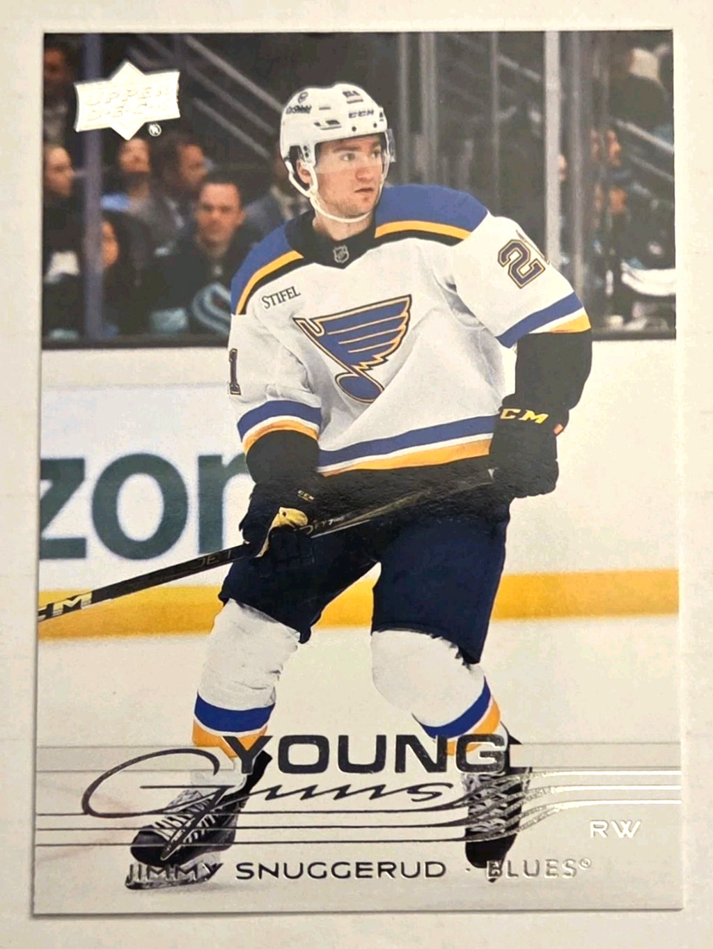 Jimmy Snuggerud 2025-26 Upper Deck Series 1 Young Guns #207