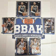 TOPPS Chrome NBA Basketball Card Lot 2025-26 Dallas Mavericks Lot of 6 Cards