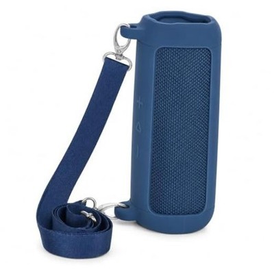 Silicone Case for JBL Flip 7 Speaker, Color-Matched Protective Cover with Blue