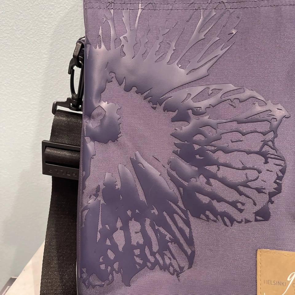 Golla - Generation Mobile Laptop Bag. Purple Flower Print 14” x 10” x 1.75” - Image 3 of 4