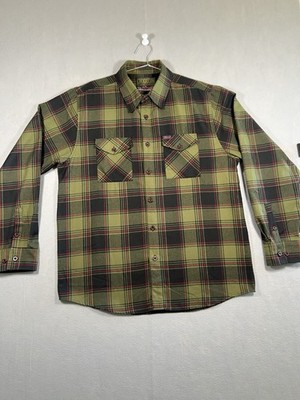 Dixxon Flannel Company The Nightmare Men's XL Plaid Flannel Button-Up Pockets