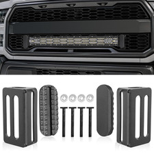Lteodchew 6-30 Inch Single/Double Row Led Light Bar Front Hidden Behind Grille