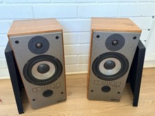 Mission 737 Renaissance Vintage British Bookshelf Speakers Pair 1980s