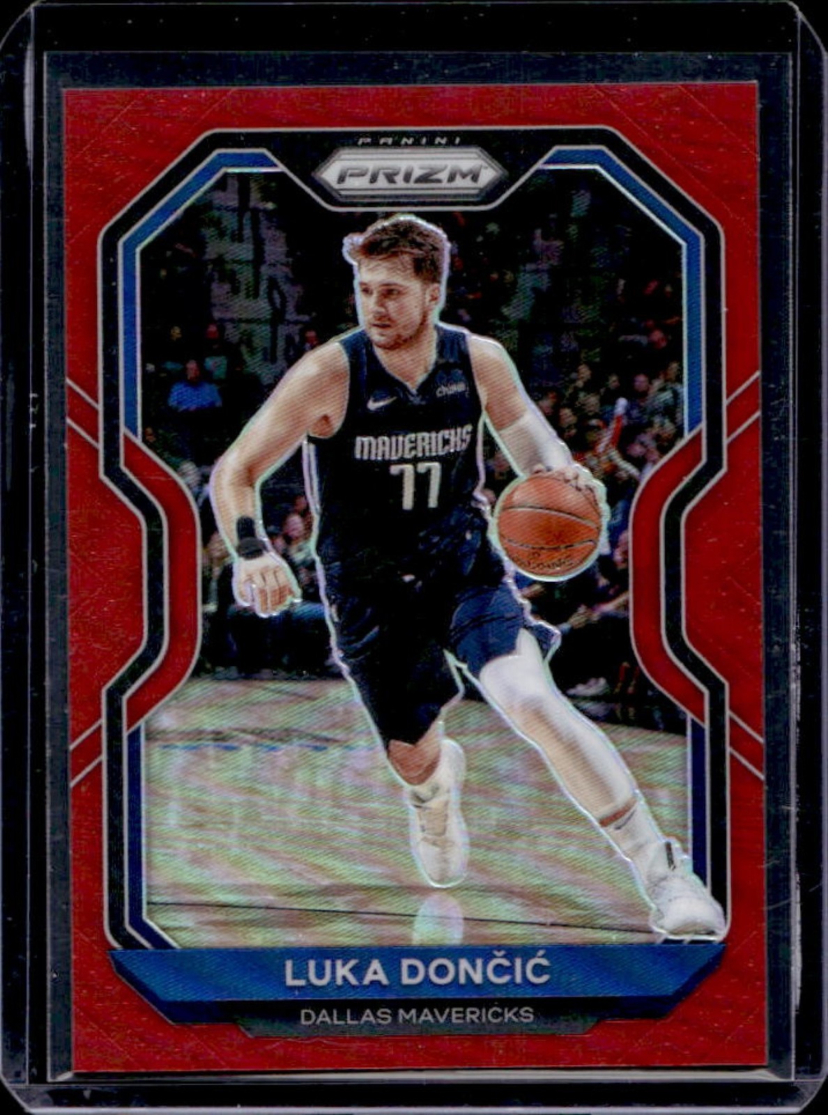 2020-21 Prizm Luka Doncic Red Prizm #239/299 Mavericks