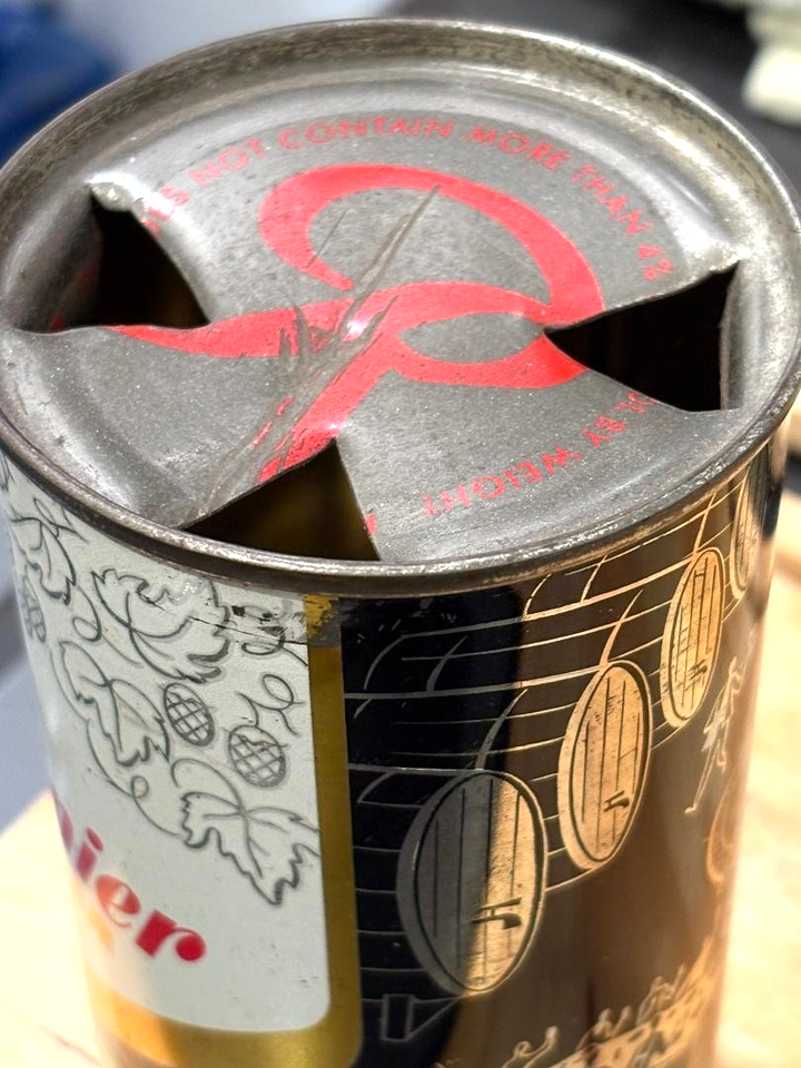 Vintage Rainier Beer Can, Empty 12oz Flat Top Can, Solid All Original ...