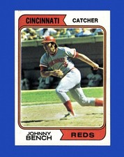 1974 Topps Set-Break # 10 Johnny Bench NR-MINT *GMCARDS*