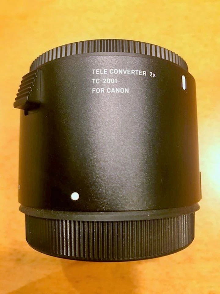 SIGMA Tele-converter TC-2001 for Canon 870546 Free Ship w/Tracking# New Japan - Image 2 of 3