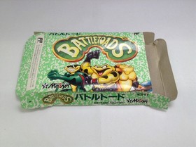 Battletoads con scatola manuale Famicom FC NES raro retr&ograve; buono gioco usato NTSC-J JP