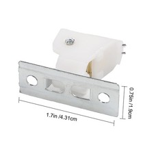 Reliable Roman Blinds Pulley Set Metal Curtain Locks for Efficient Control