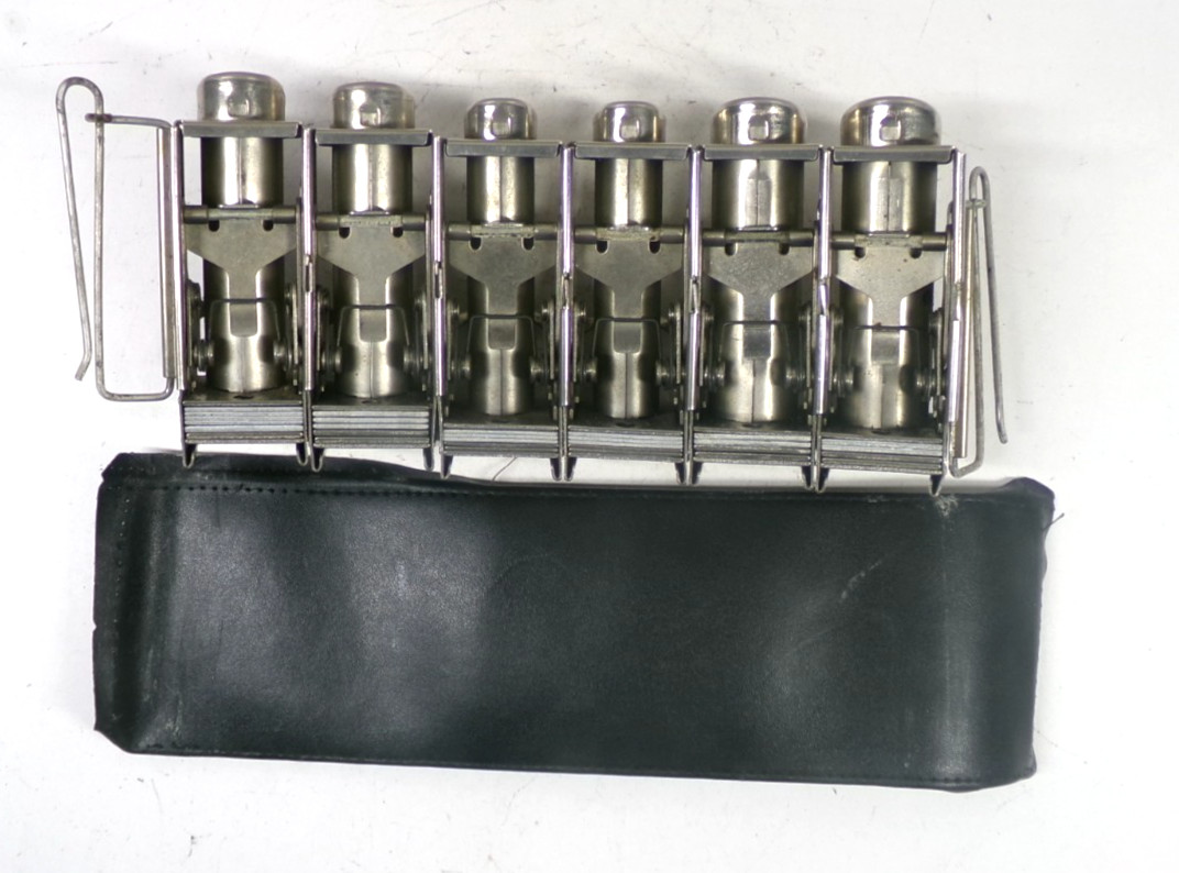 Vintage Johnson Fare Box Co. six barrel coin changer (lot 5819)