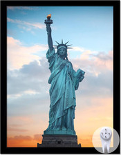 Picture Frame for 8.5By11 Poster Photo Canvas Certificate High 8.5X11 Black