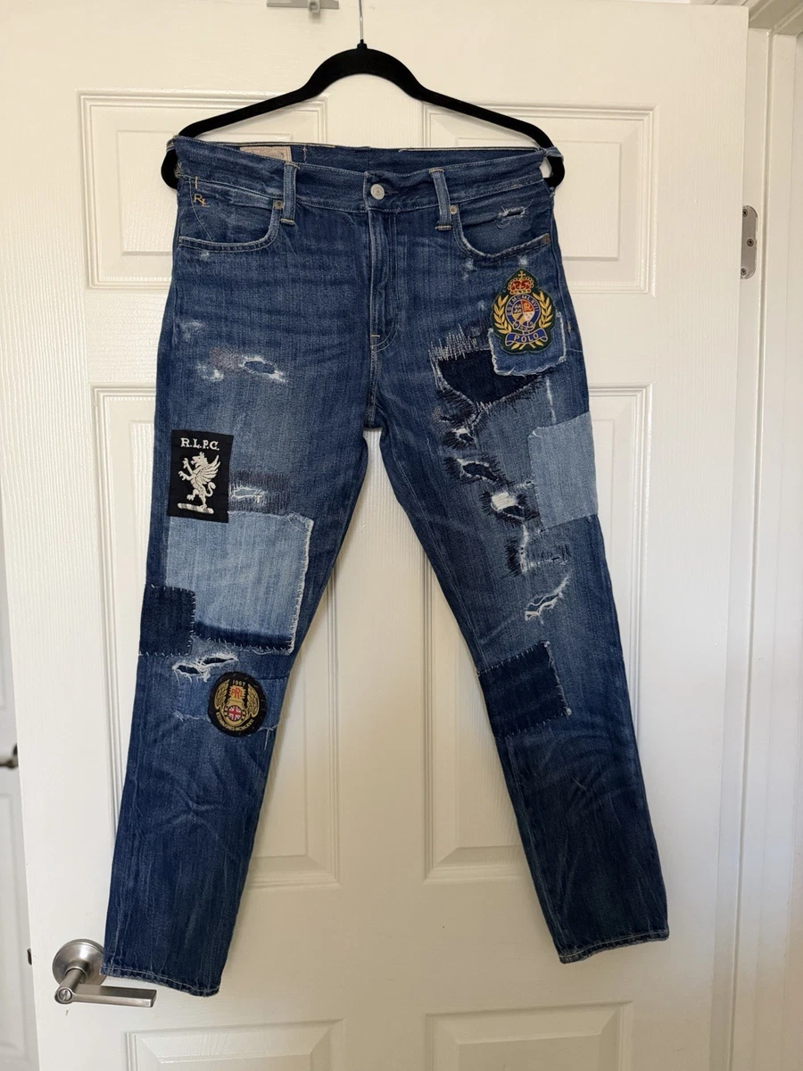 Polo Ralph Lauren Slim Boyfriend ワッペンデニム Ralph Lauren Boyfriend Jeans for Women for sale | eBay