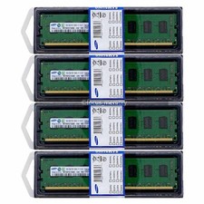 Samsung 32GB 4x8GB DDR3-1600 PC3-12800 240-PIN For Desktop DIMM Non-ECC Memory