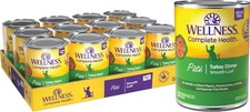 Wellness Complete Health Pate Adult Canned Wet Cat Food, Natural, Protein Rich