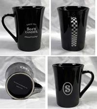See's Candies 14 oz Coffee Mug Warren Buffett Investment Sees the Day BRK