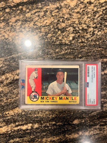 1960 Topps - Mickey Mantle #350 PSA 1 (MC)