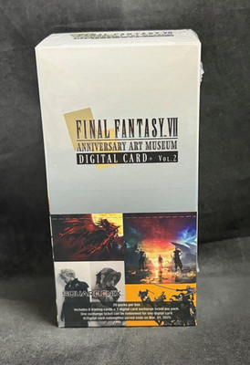 Final Fantasy TCG: VII Anniversary Art Museum Digital Card Plus Vol2 Booster Box