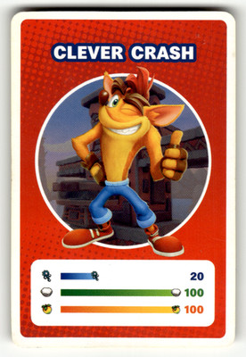 Crash Team Rumble Clever Crash 2023 Trading Card