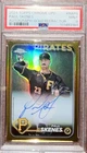 2024 TOPPS CHROME UPDATE PAUL SKENES TRUE GOLD ROOKIE AUTO /50 PSA 9