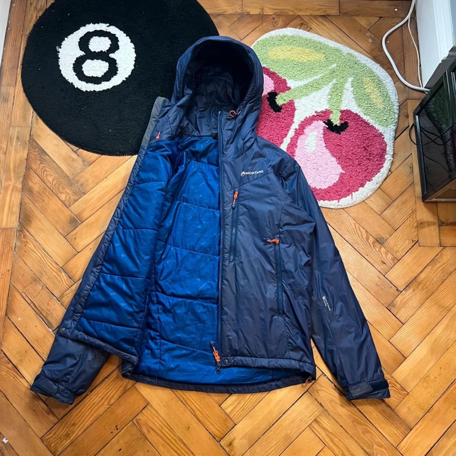 Montane Navy Primaloft Pertex Quantum Hooded ‘Flux’ Jacket image 8