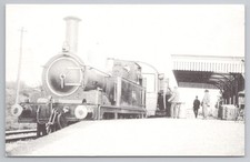 Abbotsbury Railway Station Steam Train GWR Tank Engine Dorset [Modern Reprint]