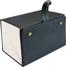 Eyeglass Case Hard Shell, Portable Sunglass Case, Fashionable PU Leather Eyeglas