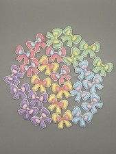 Assorted Color Bows: Resin Charms, Flatback Cabochons For Decoden