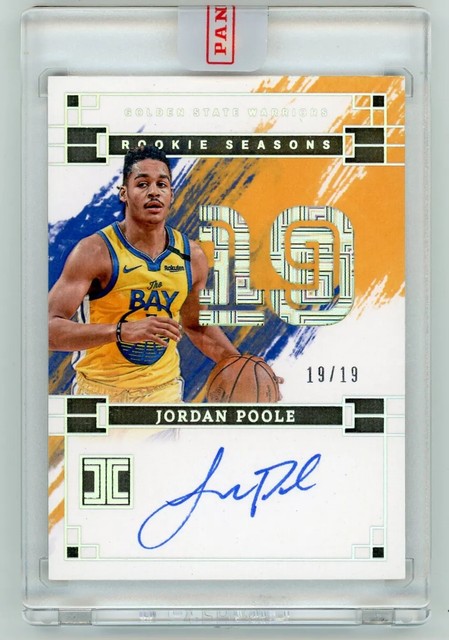 Jordan Poole - 2024 Panini Impeccable Rookie Seasons Auto 19/19