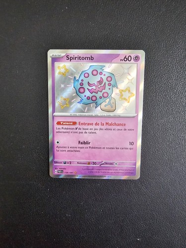 Carte Pokémon Spiritomb 158/091 PAF EV4.5 Destinées De Paldea FR