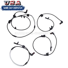 Set 4 ABS Wheel Speed Sensor Front Rear R&L RWD For Chrysler 300 Dodge Charger