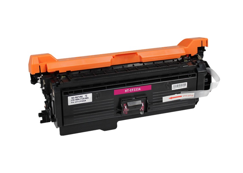 Toner compatible HP 654A magenta CF333A cartouche laser couleur