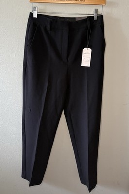 EXPRESS The Editor Black High Waisted Tapered Leg Dress Pants Women's Size 4
