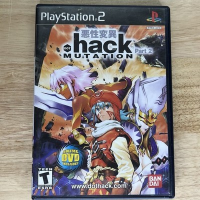 .hack Mutation Part 2 PS2 (No Manual) Anime DVD Included Tested Authentic